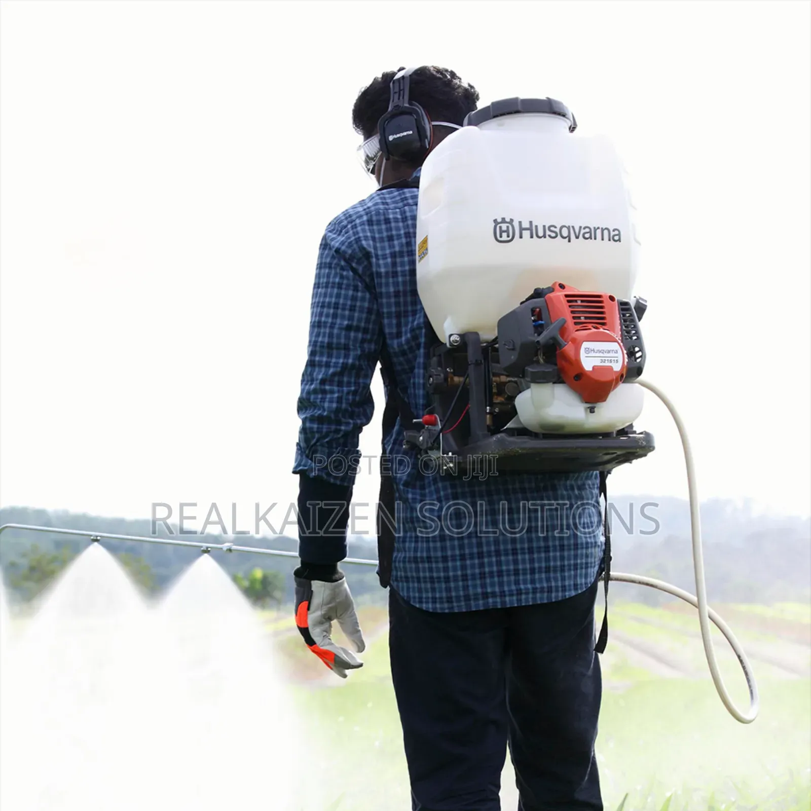 HUSQVARNA 15L Petrol Powered 2 Stroke Knapsack Sprayer