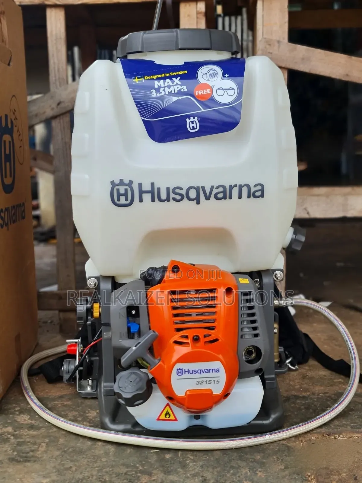 HUSQVARNA 15L Petrol Powered 2 Stroke Knapsack Sprayer