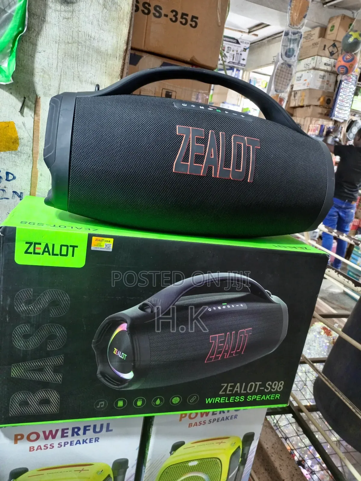 Zealot S98 Portable Bluetooth Speaker.