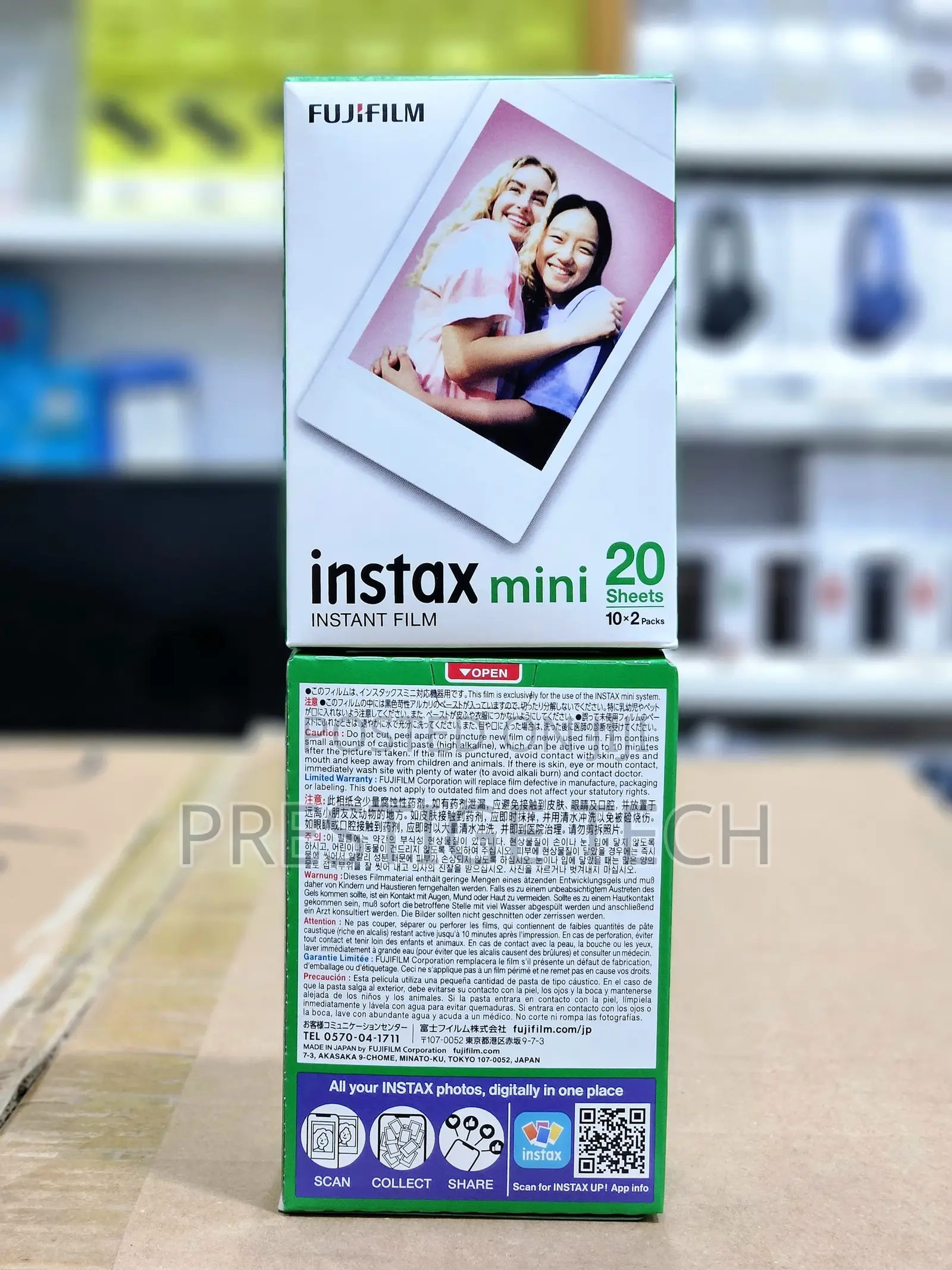 Instax Insta Mini Film 20 Pack (For Mini 11, 12, 40) Instax 20 Sheets
