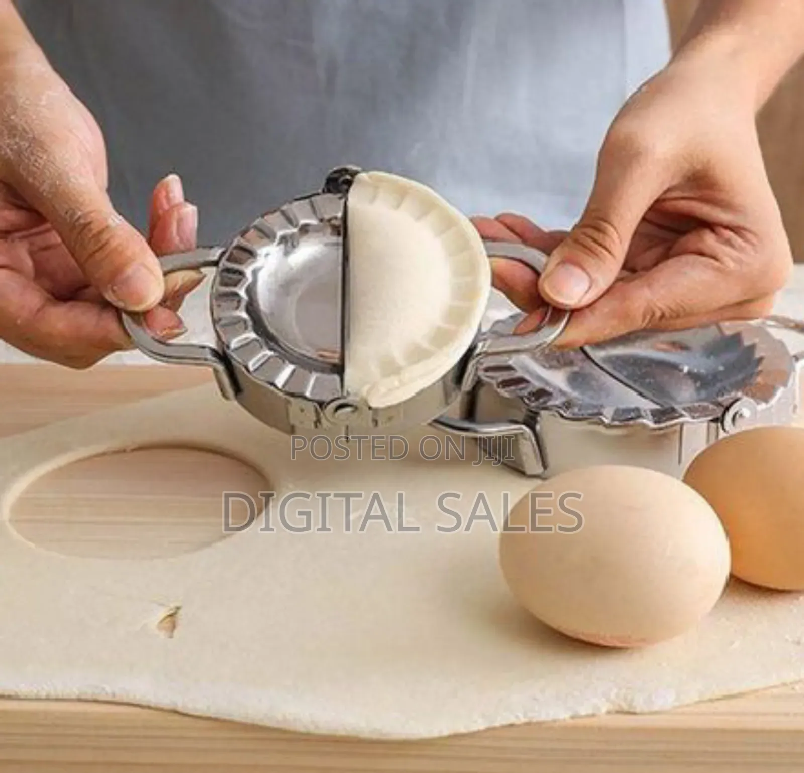 Dumping Maker Dough Press Circle