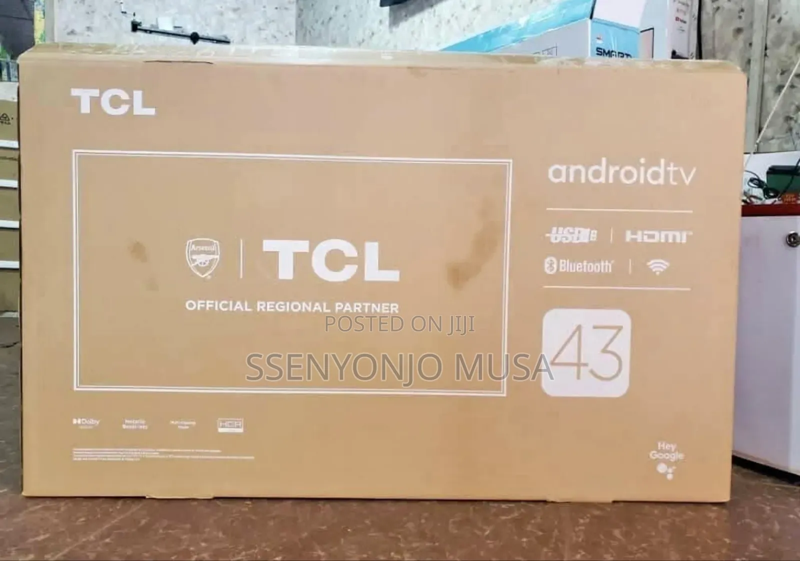 TCL 43s5400 43-Inch Full Hd Smart Android Tv|Hdr Androidtv