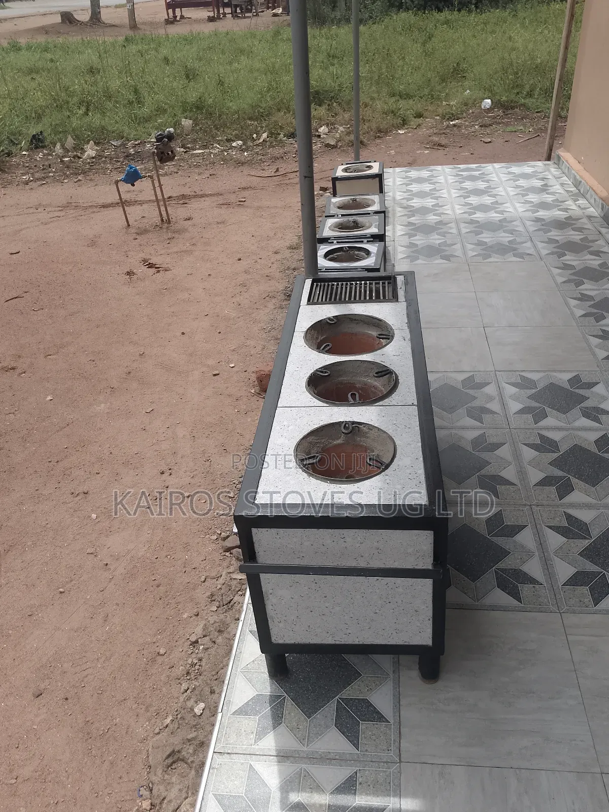 Energy Saving Cooking Stove for Charcoal and Firewood