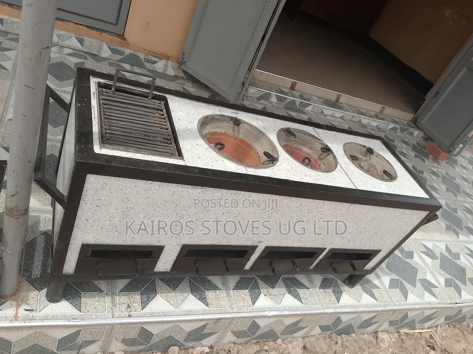 Energy Saving Cooking Stove for Charcoal and Firewood
