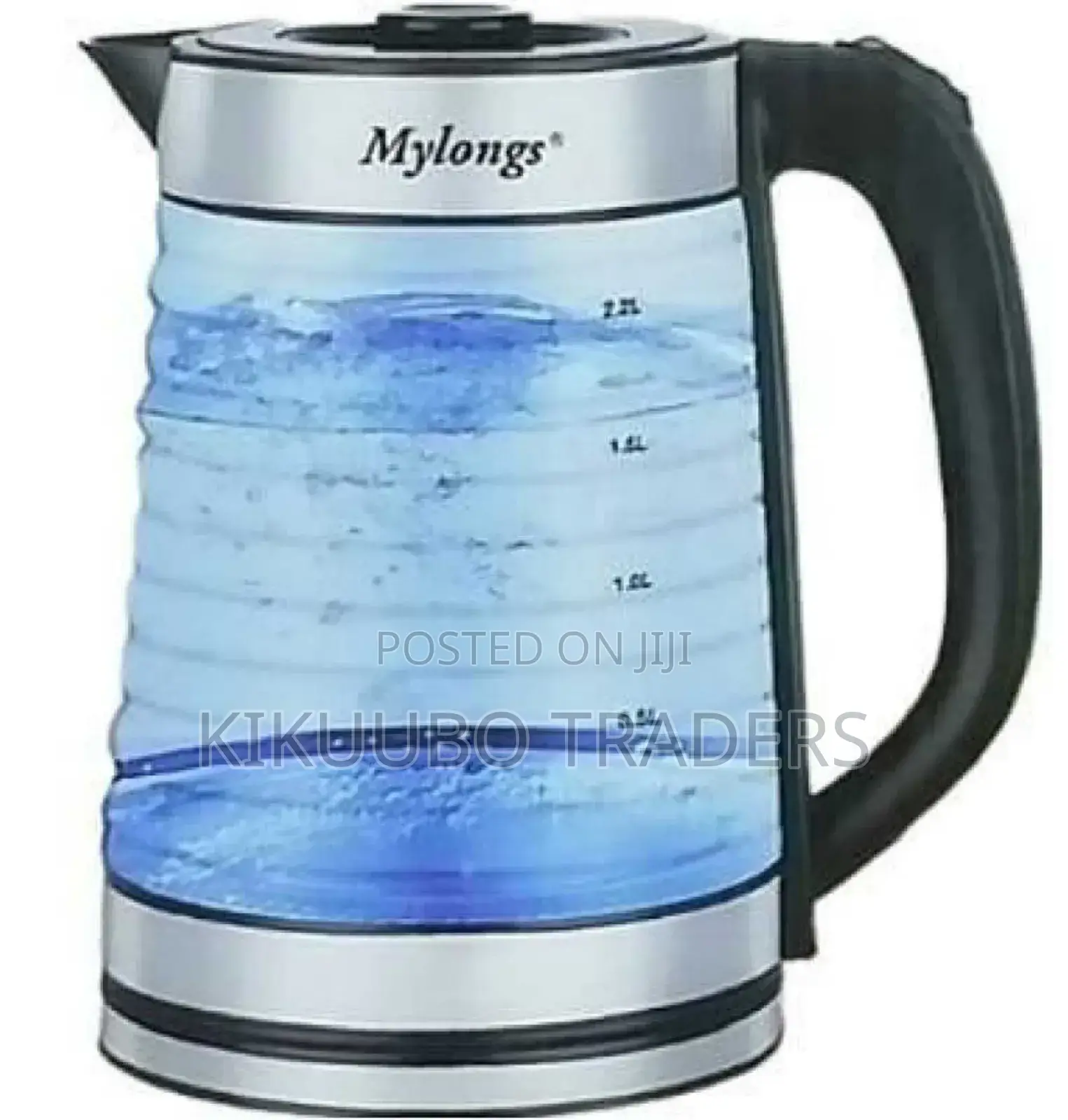 My Longs Electric 2.2L Glass Kettle