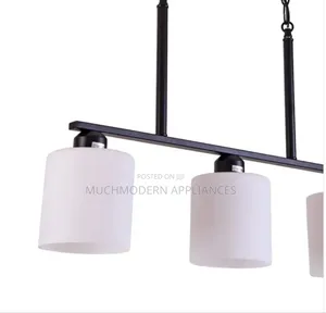 Opal Glass Cylinder Pendant Lamp