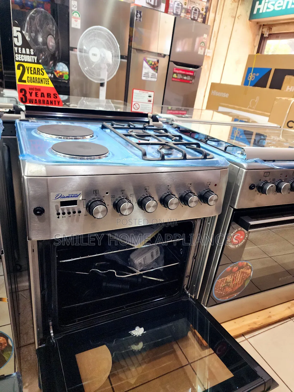 2+2 Diamond Series Blueflame Cooker 60cm by 60cm