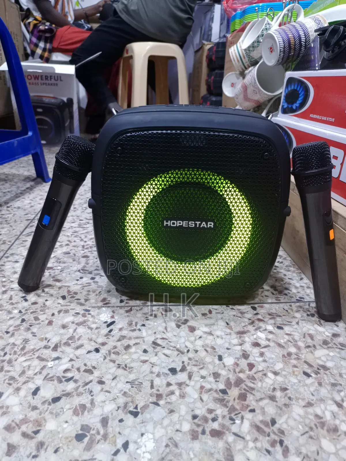 Hopestar Party One 80W RGB Lighting Wireless Speaker.