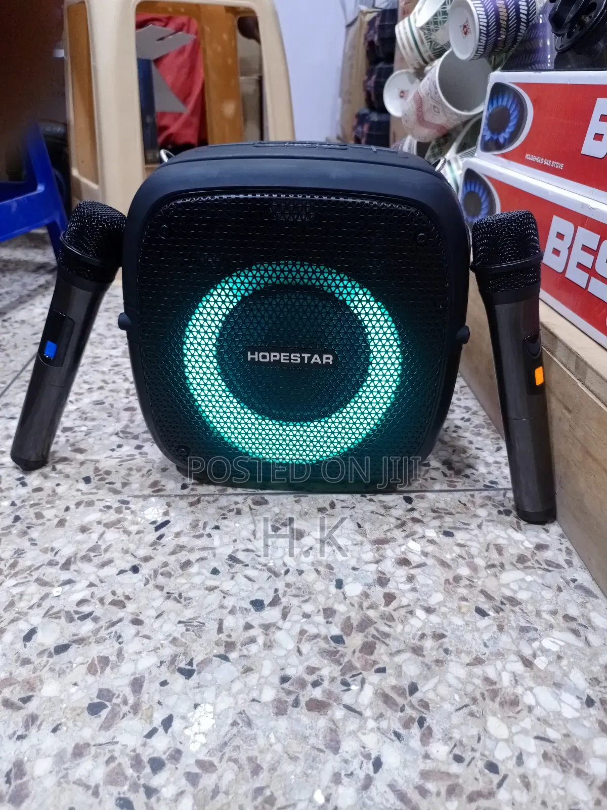 Hopestar Party One 80W RGB Lighting Wireless Speaker.