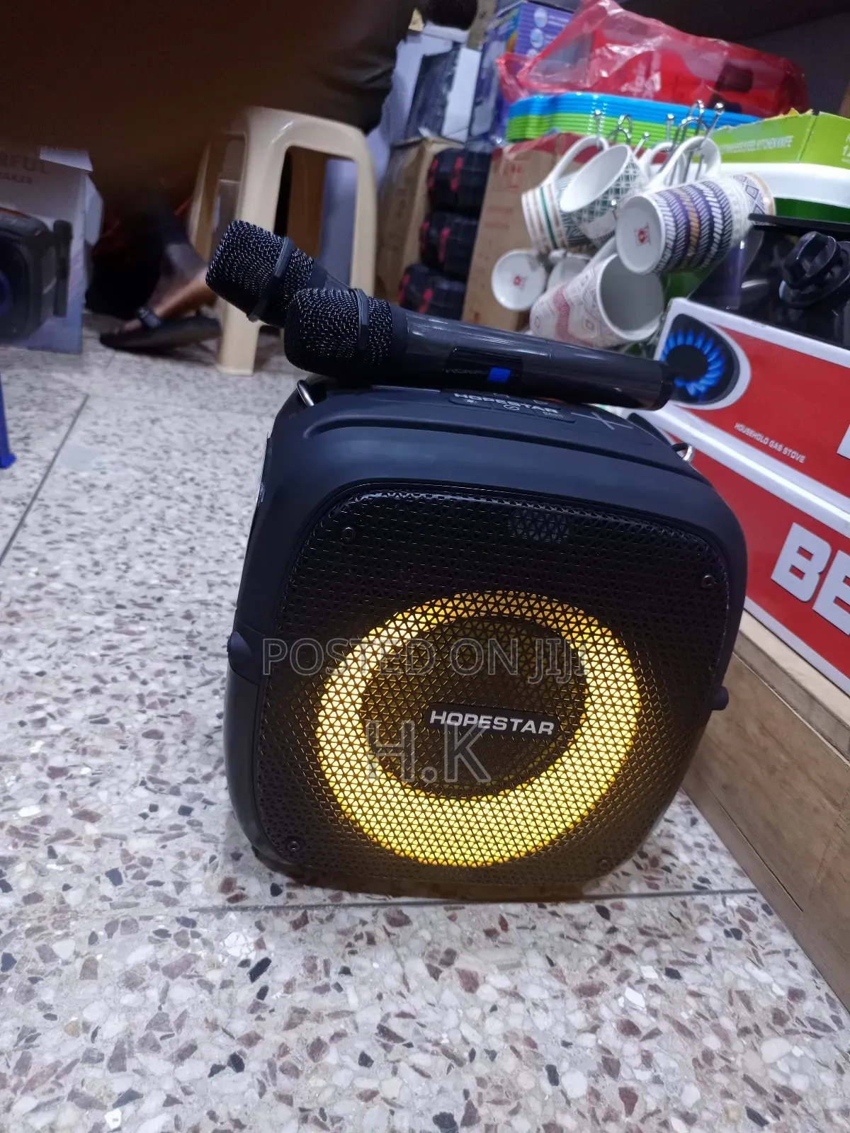 Hopestar Party One 80W RGB Lighting Wireless Speaker.