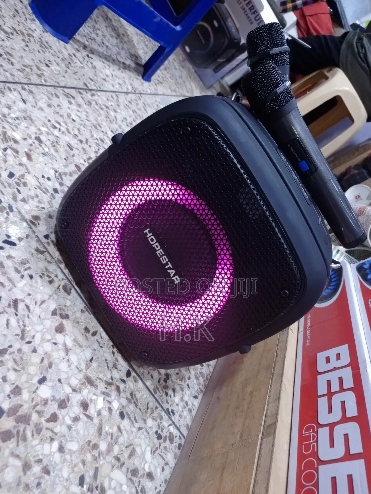 Hopestar Party One 80W RGB Lighting Wireless Speaker.