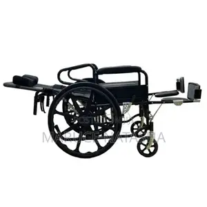 Stainless Steel Reclining Wheelchair With a Poty