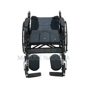 Stainless Steel Reclining Wheelchair With a Poty
