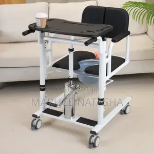 Patient Transfer Lift Chair With Wheels to Carry a Patient