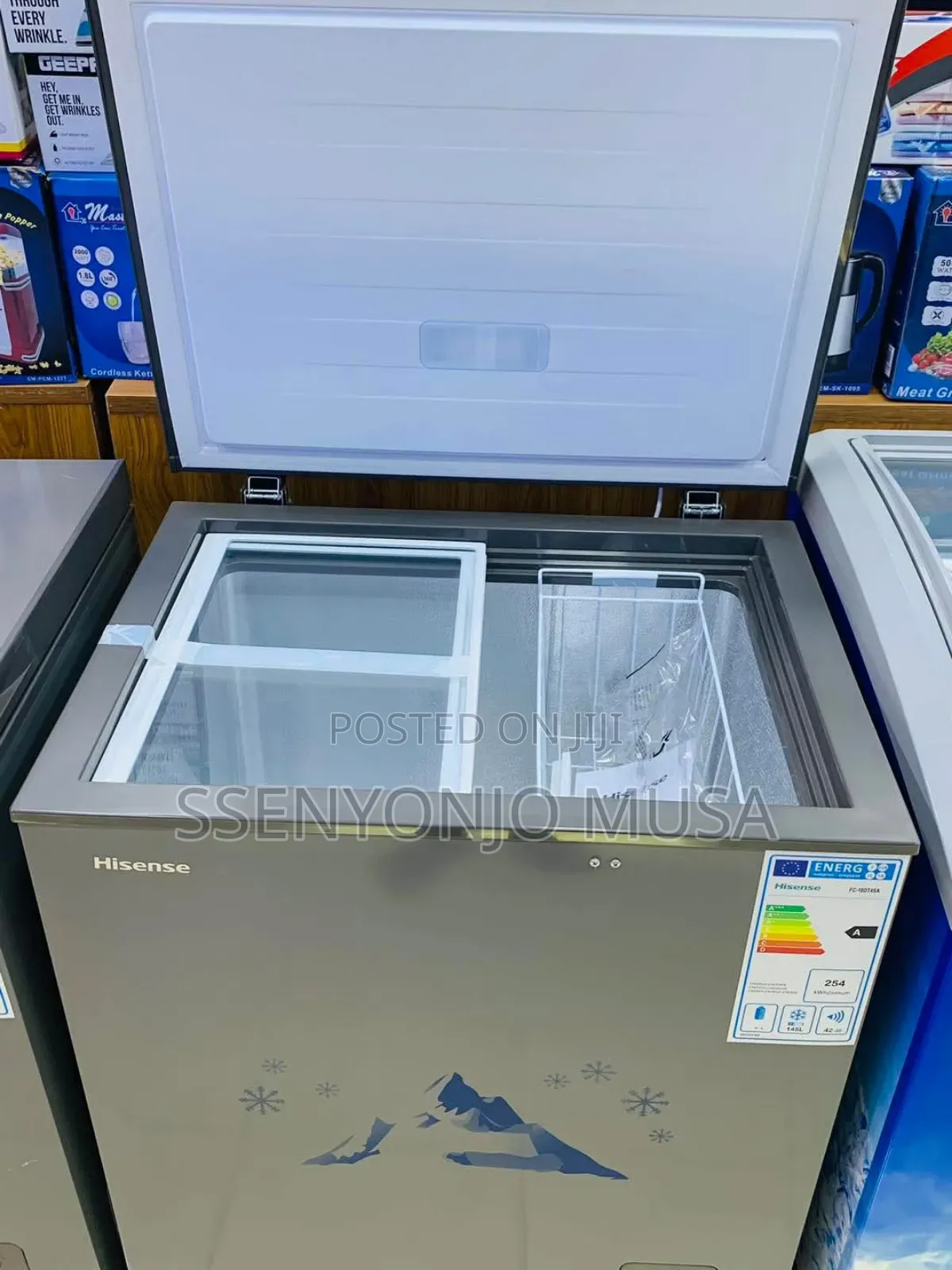 Hisense Fc13dt4st 130l Chest Freezer | Grey |3-Year Warranty