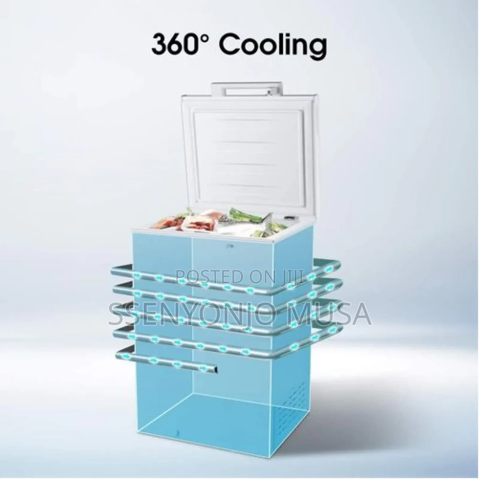 Hisense Fc13dt4st 130l Chest Freezer | Grey |3-Year Warranty