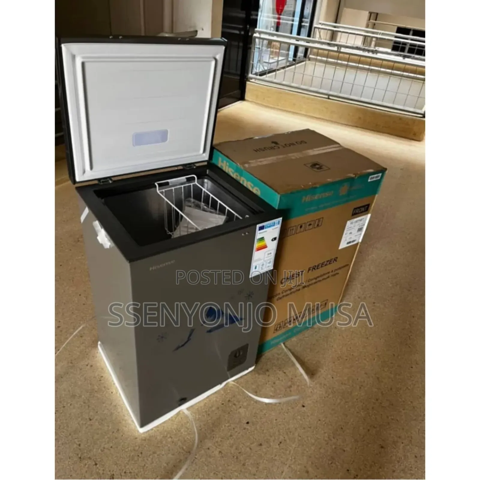 Hisense 130l Chest Freezer| Singledoor Gray| 3-Year Warranty