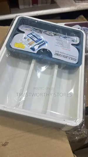Adjustable Cutlery Storage Rack - Shelved