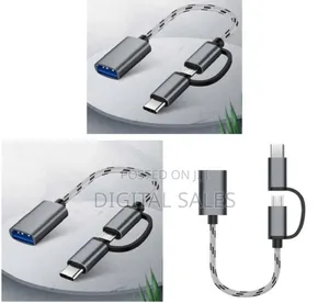2 in 1 OTG Adapter for Type C.