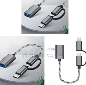 2 in 1 OTG Adapter for Type C.
