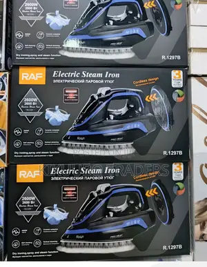 RAF Cordless Electric Steam Iron