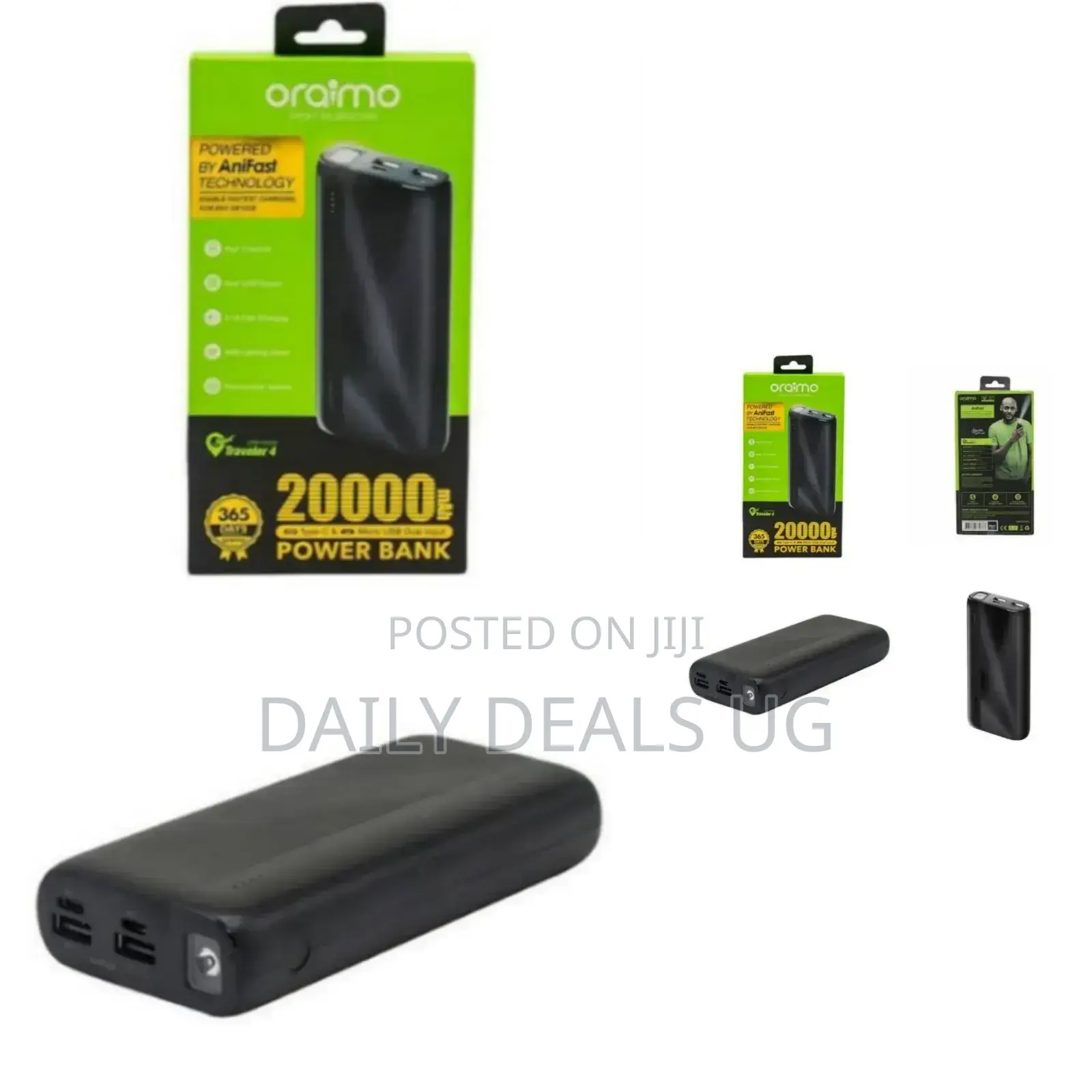 Oriamo Power Bank 20000ml