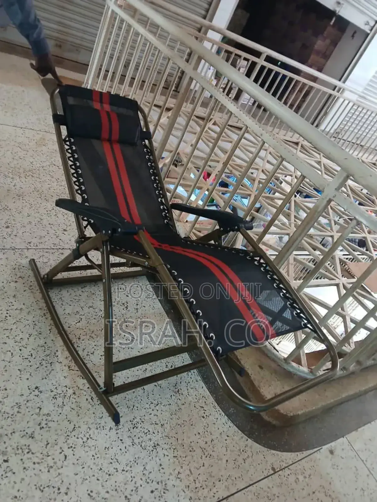 Foldable Recliner Rocking Chair