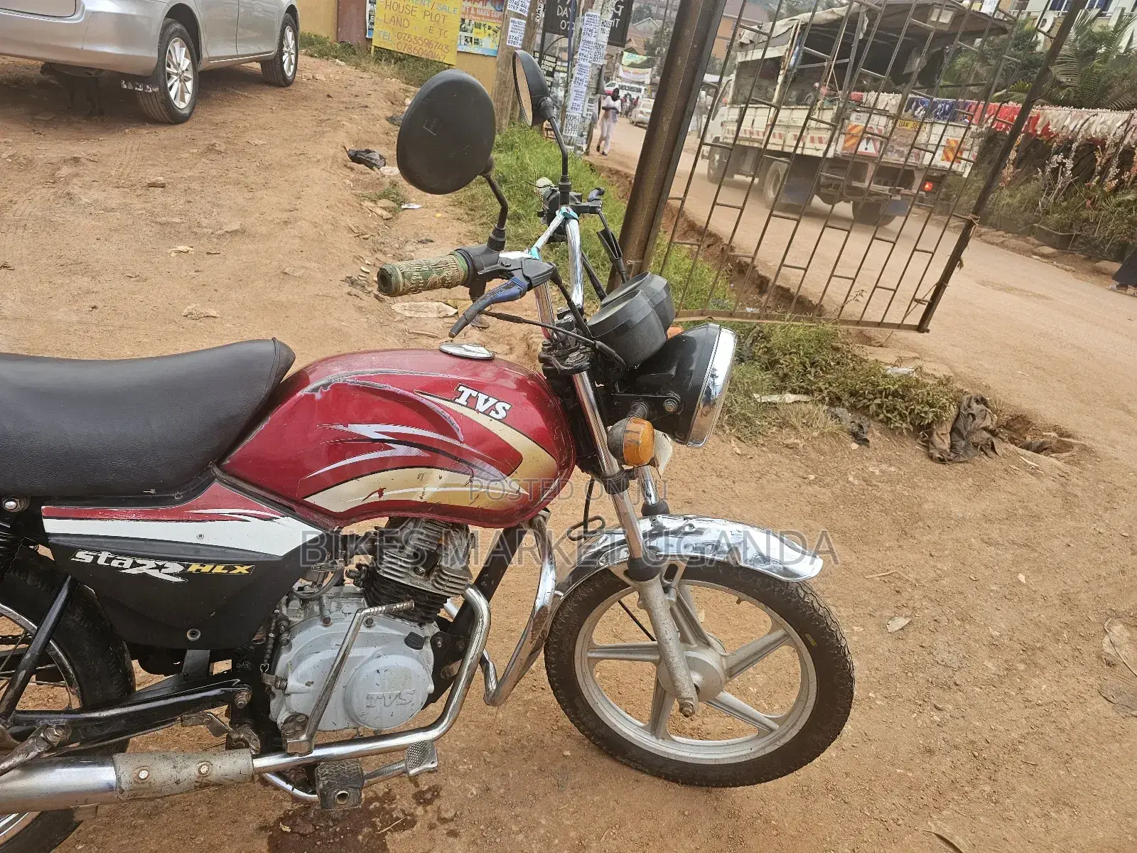 TVS XL 100 2018 Red