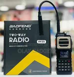 BAOFENG UV-25 10W Walkie Talkie Tri-Band USB-C Charger
25km