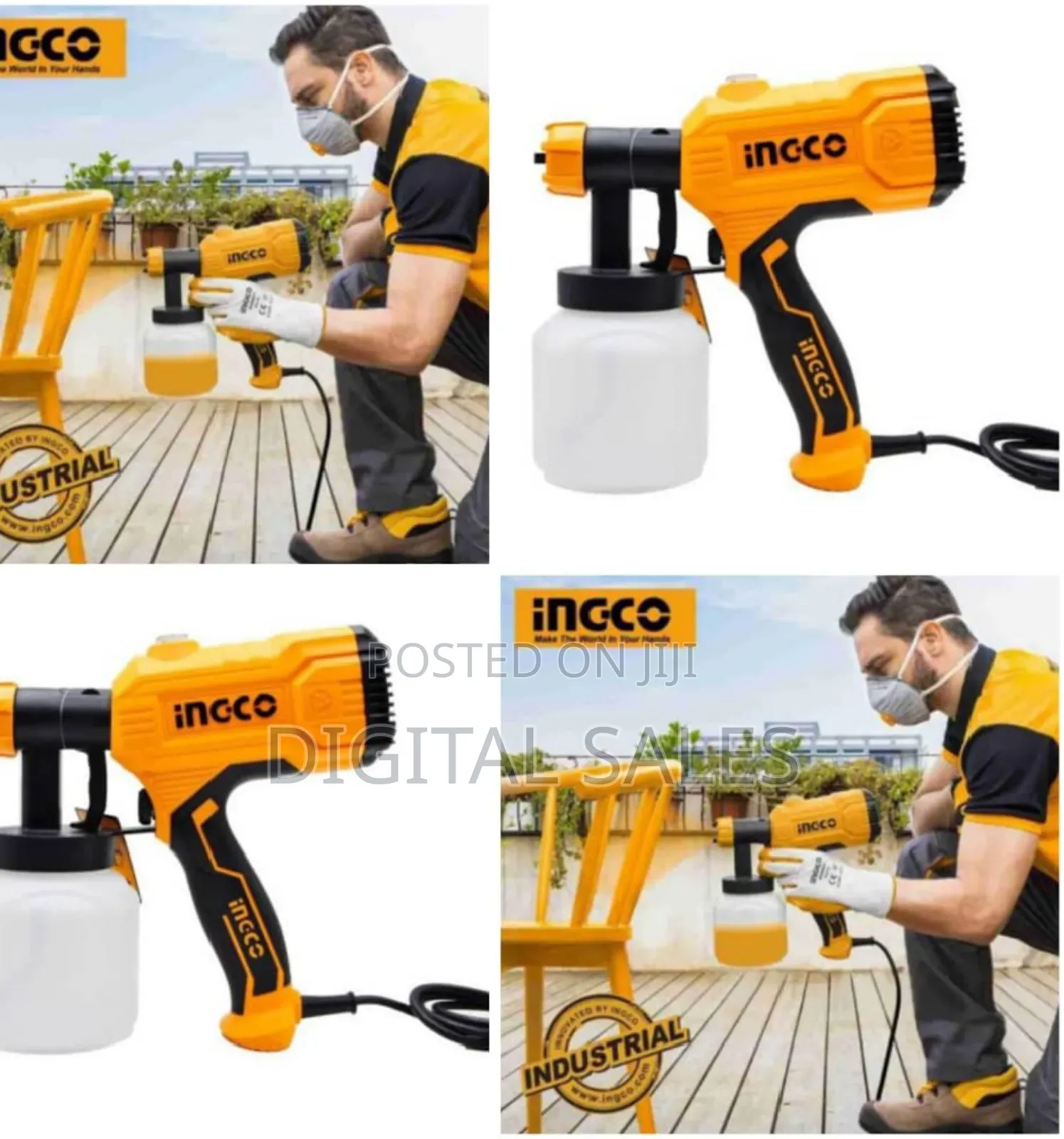 INGCO Spg3508 Electric Spray Gun