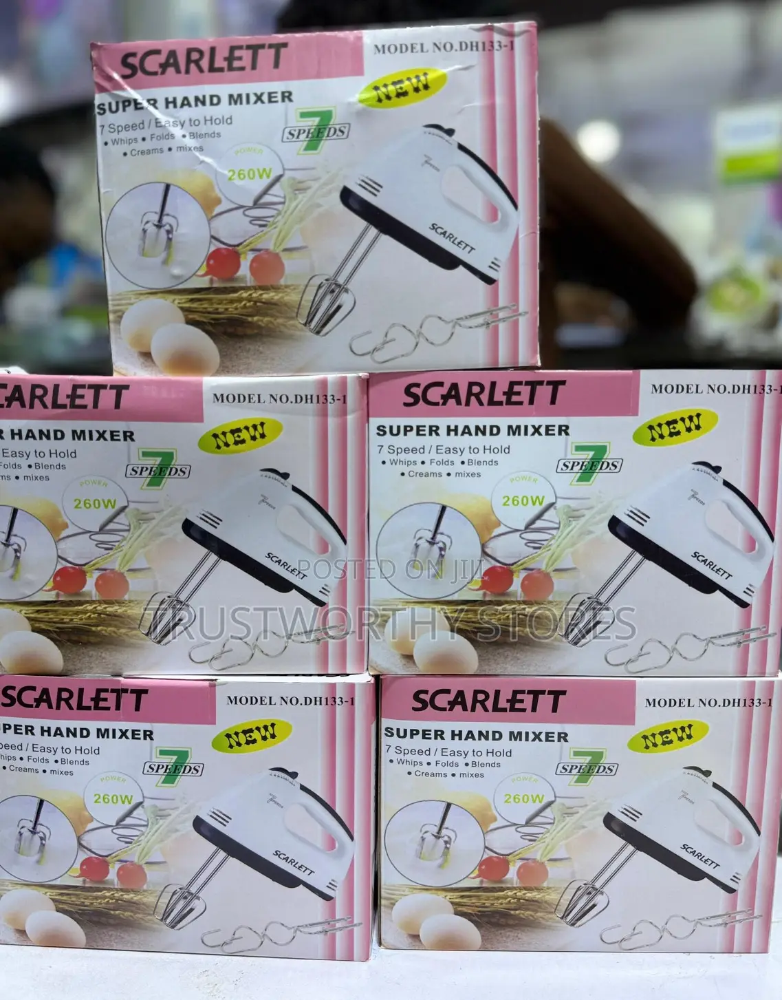 Scarlet Hand Mixer - Electric