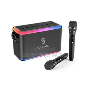 Sounarc A1 80W Karaoke Party Speaker | Wireless Microphones-