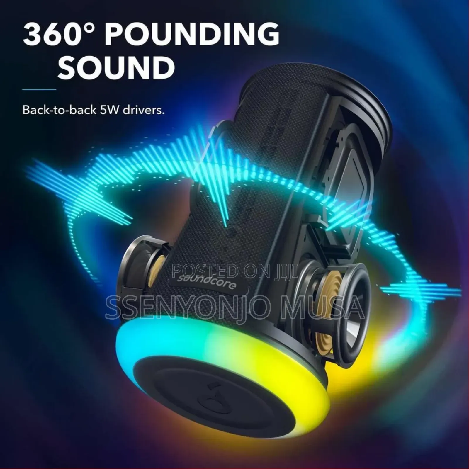 Soundcore Flare Mini Bluetooth Speaker | Waterproof Outdoor-