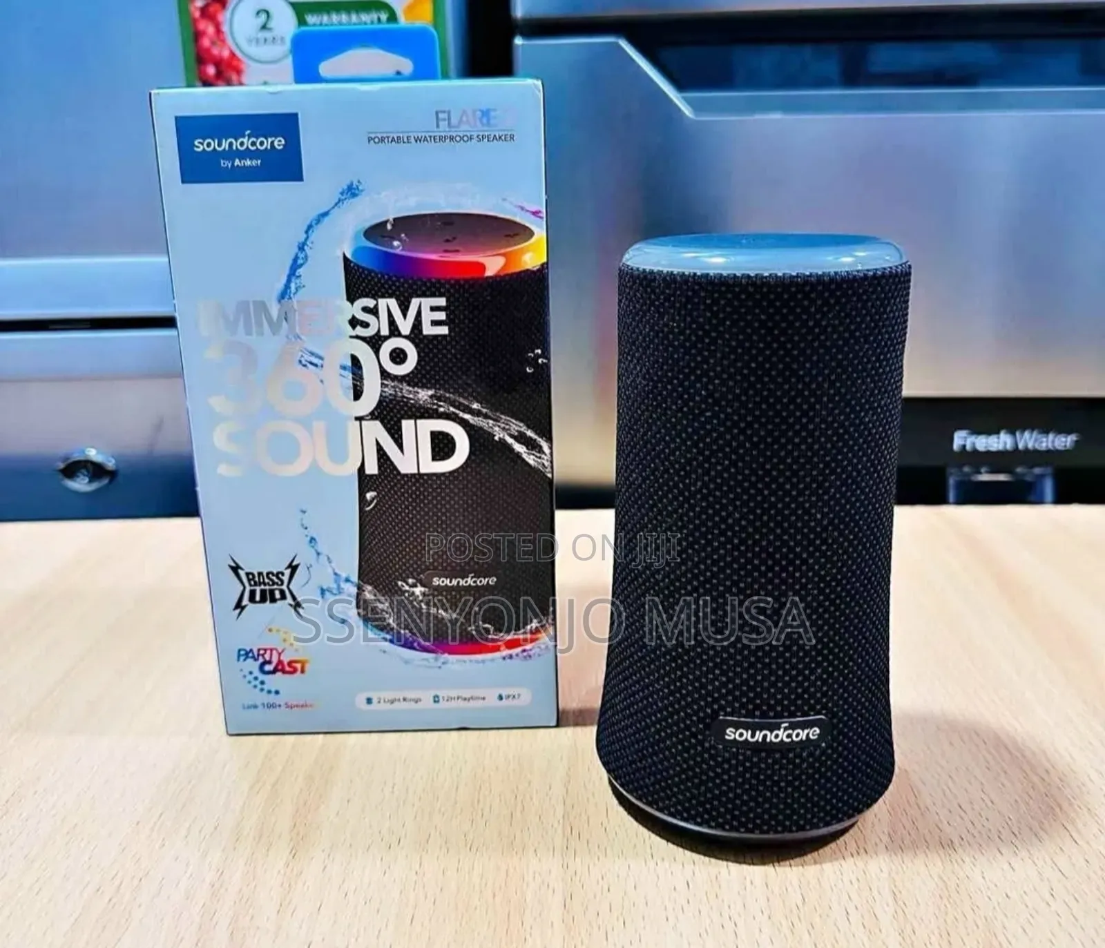 Soundcore Glow Portable Speaker | 30w 360° Sound Radiant-