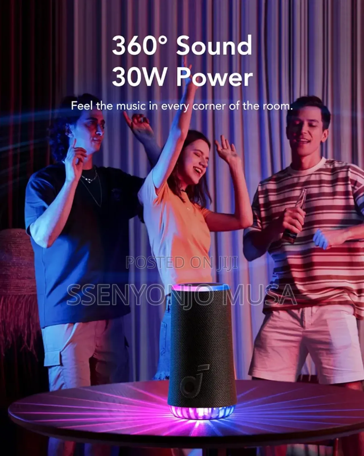Soundcore Glow 30W Portable Bluetooth Speaker