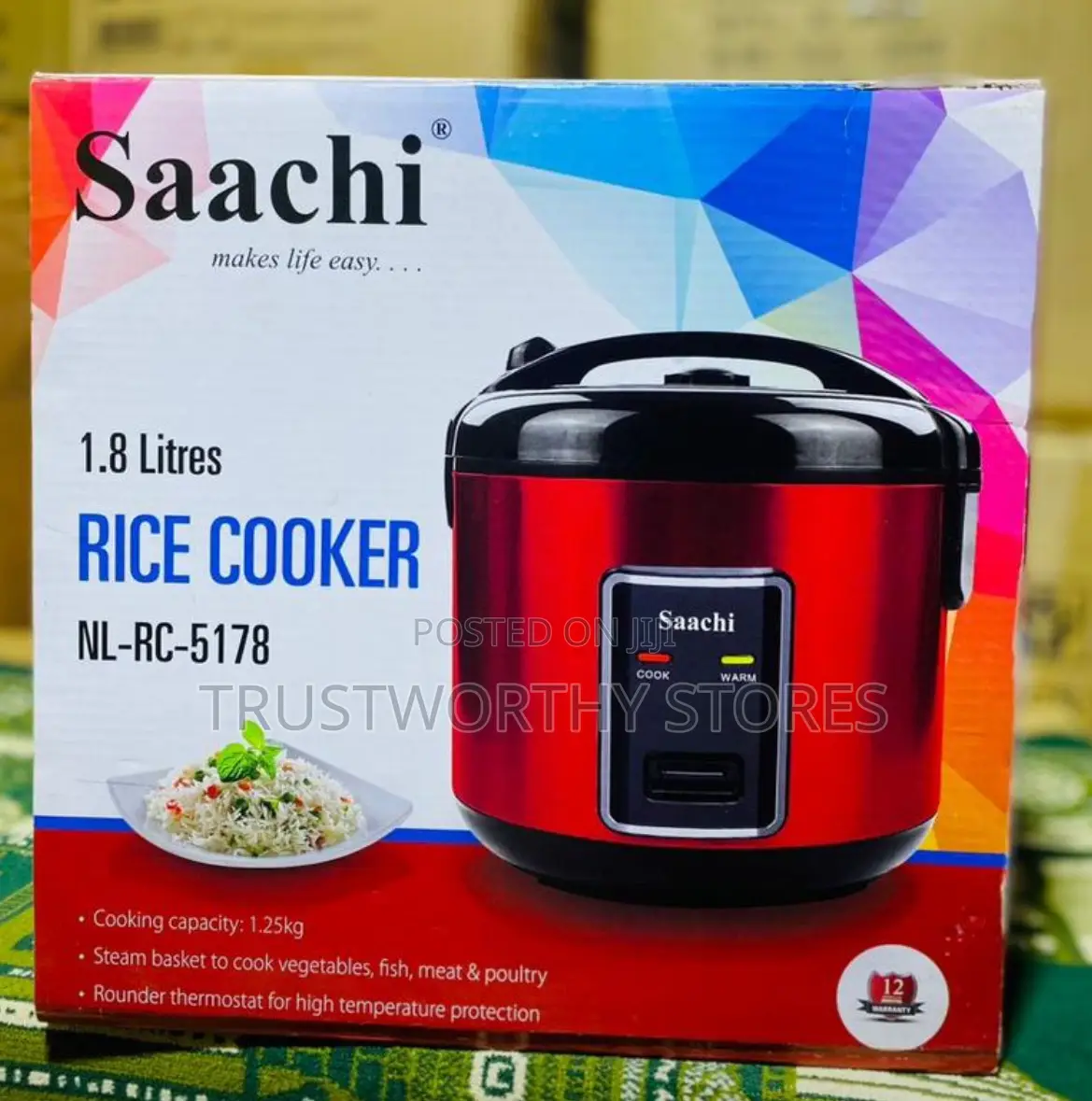 Saachi 1.8L Rice Cooker