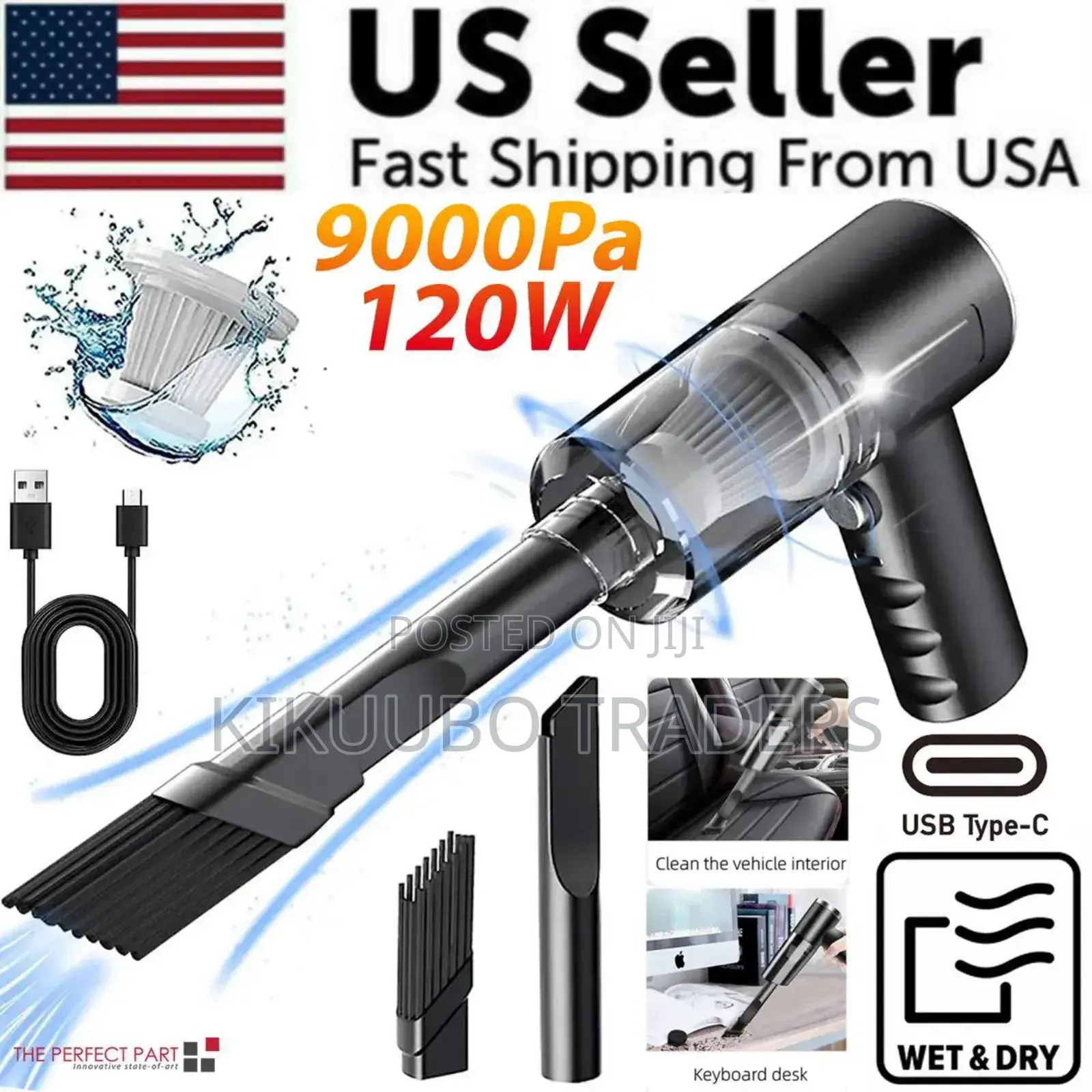 Portable Mini Cordless Vacuum Cleaner
