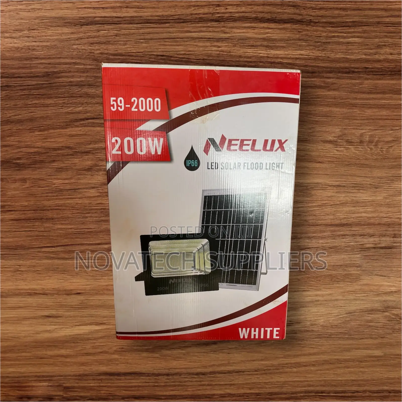 200W Neelux Solar Flood Lights /Pama Solar