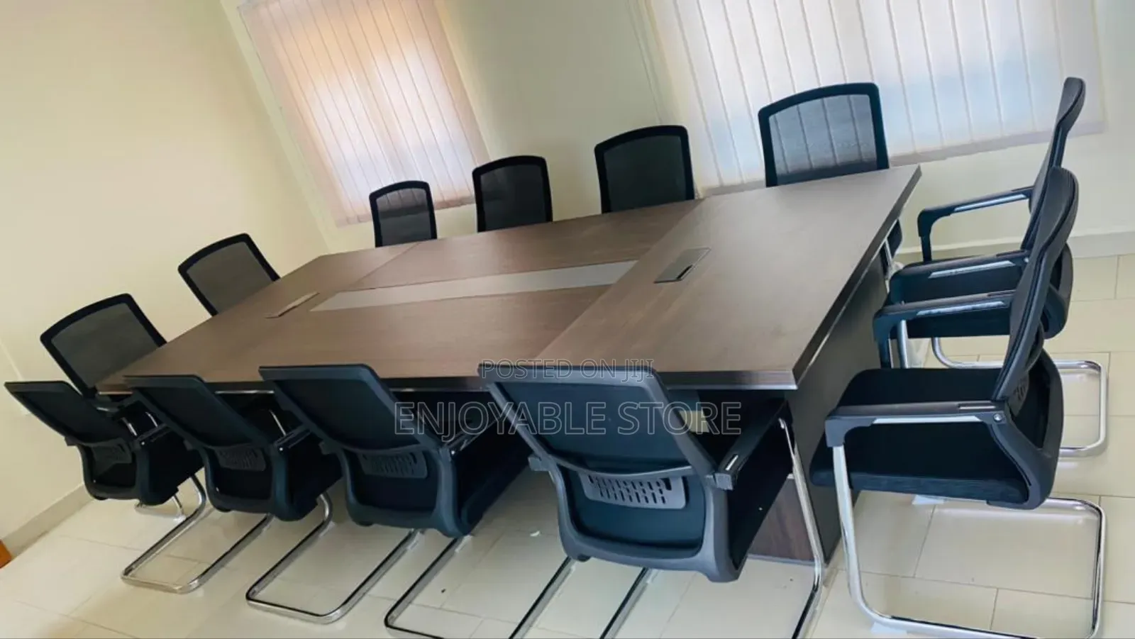 Executive Conference Table and Chairs 12 Seaters