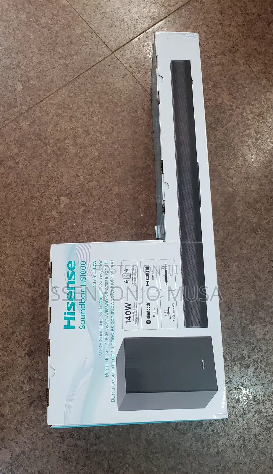Hisense Hs1800 Wireless Soundbar | 2.1ch Home Theater System