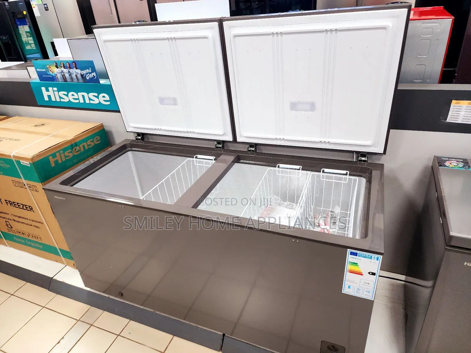 Hisense 660ltrs Chest Freezer