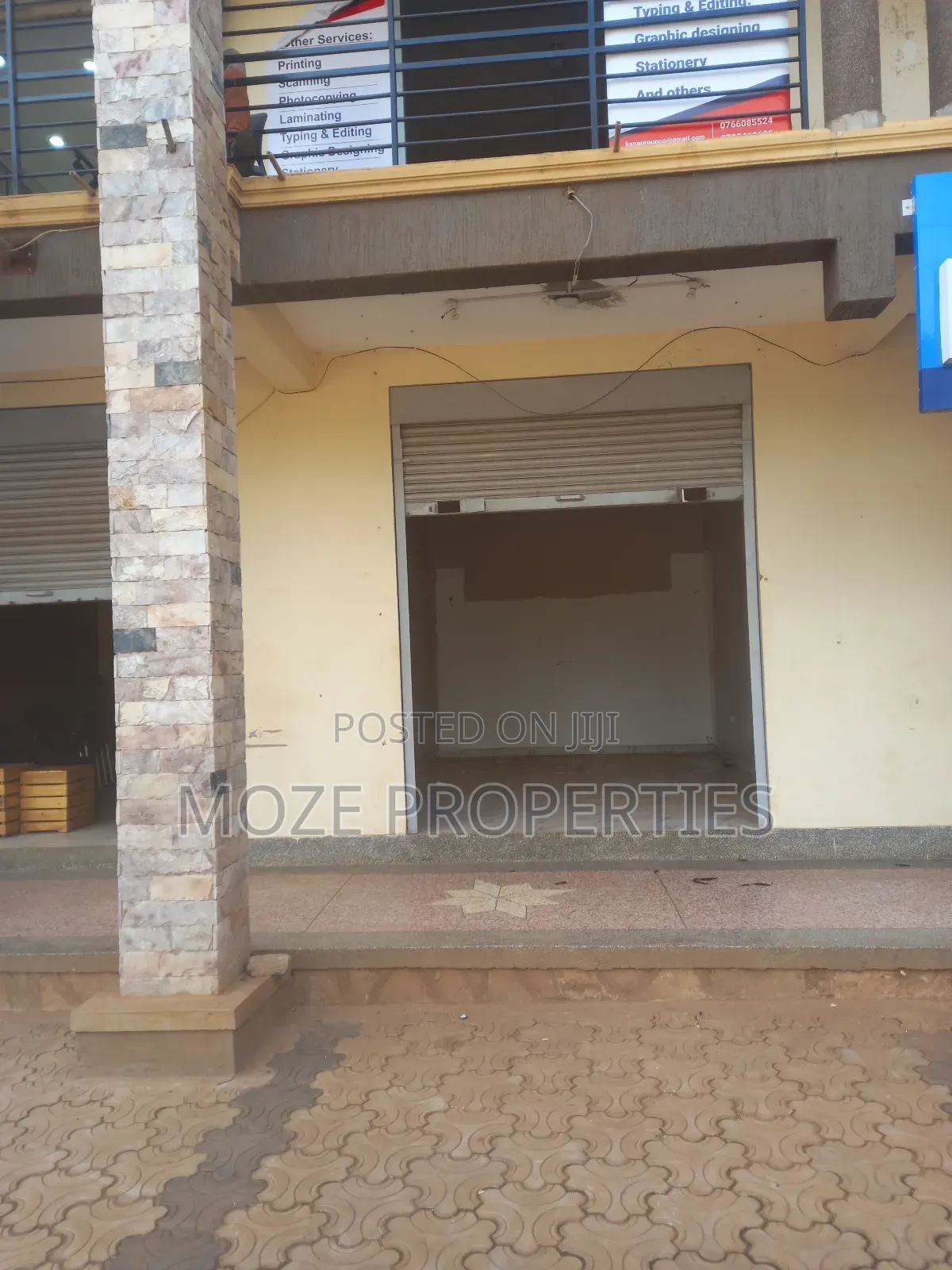 New Empty Shop for Rent in Kireka on Namugongo Road.
