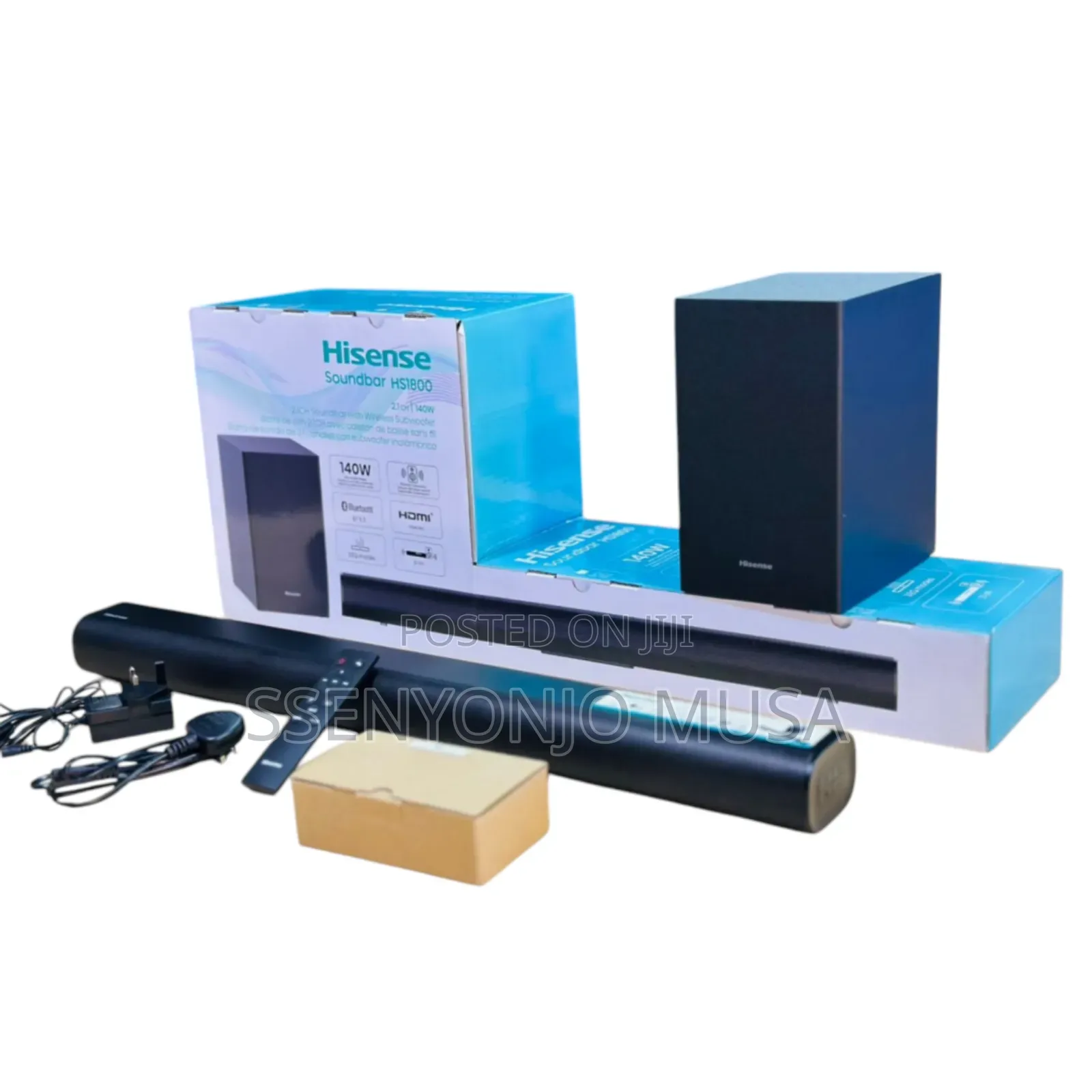 Hisense Soundbar Hs1800 2.1ch Wireless Elevate Your Audio-