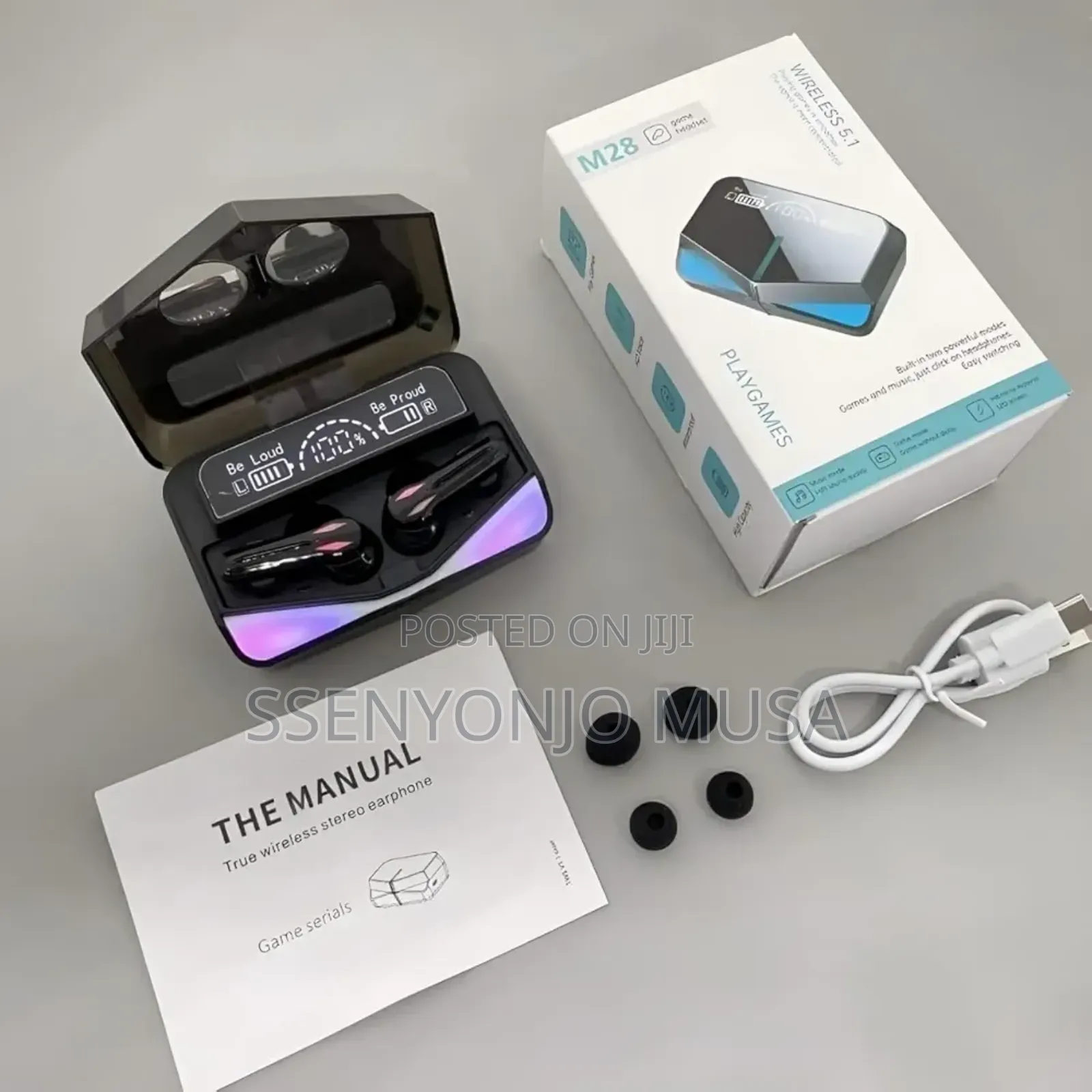 Upgrade Your Audio-Loveya M28 TWS Earbuds With 42h Playtime-