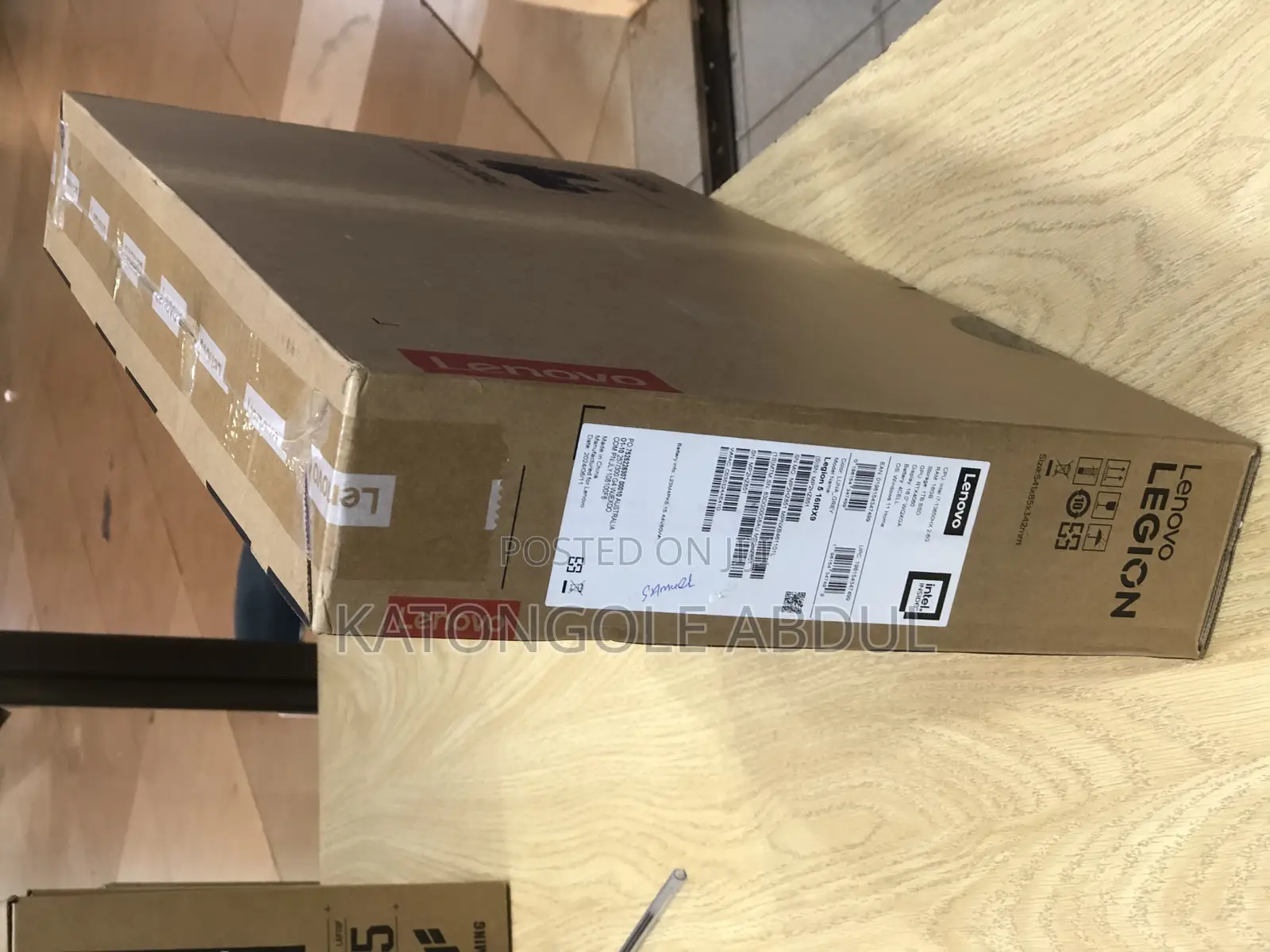 New Laptop Lenovo Legion 5 16GB Intel Core I7 SSHD (Hybrid) 500GB