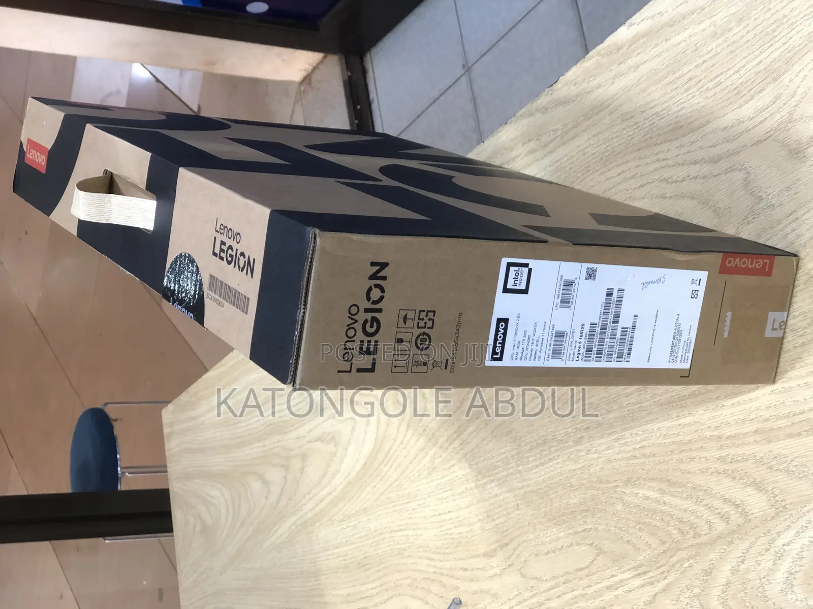 New Laptop Lenovo Legion 5 16GB Intel Core I7 SSHD (Hybrid) 500GB