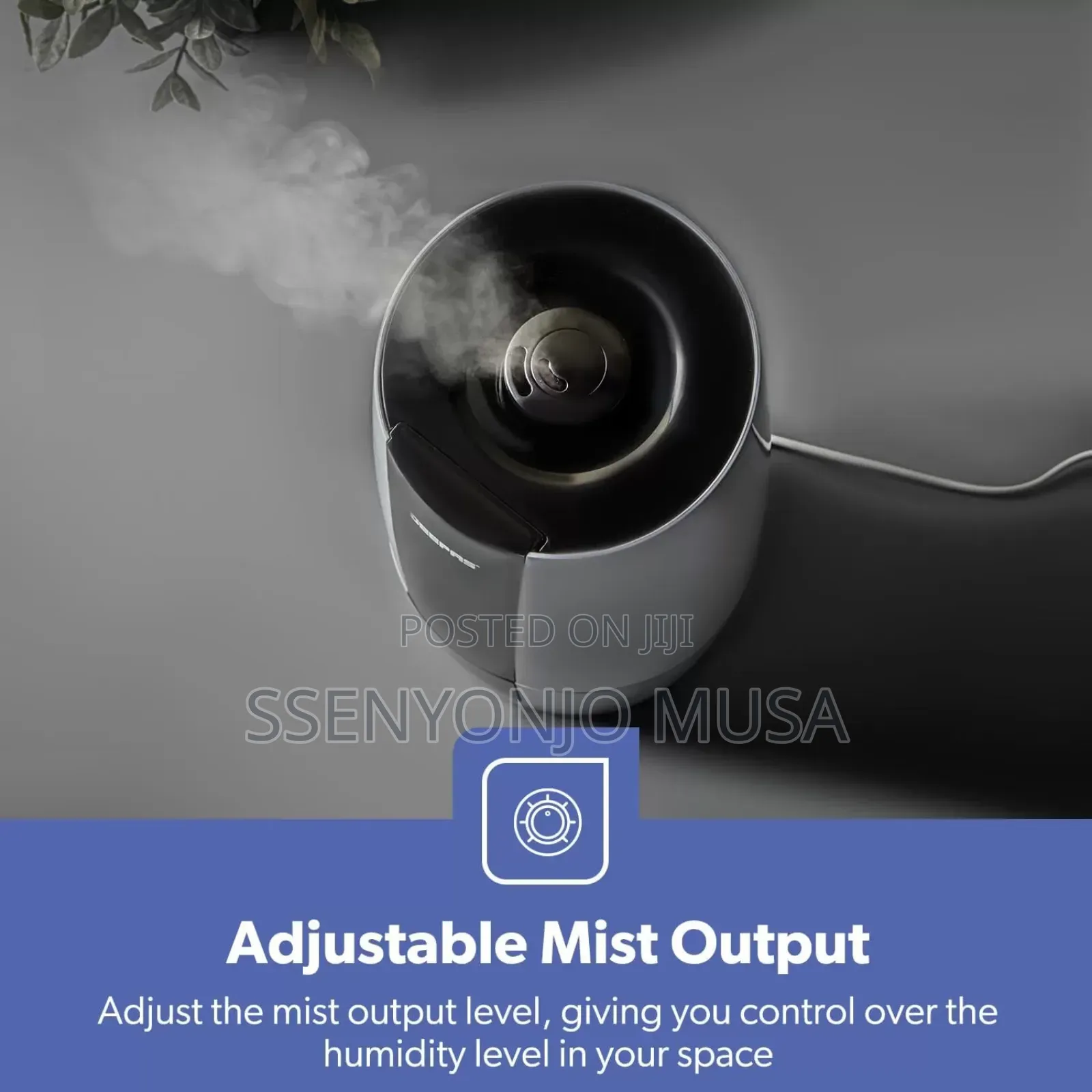 Geepas Humidifier 2.6l Whisper-Quiet Ghu63072