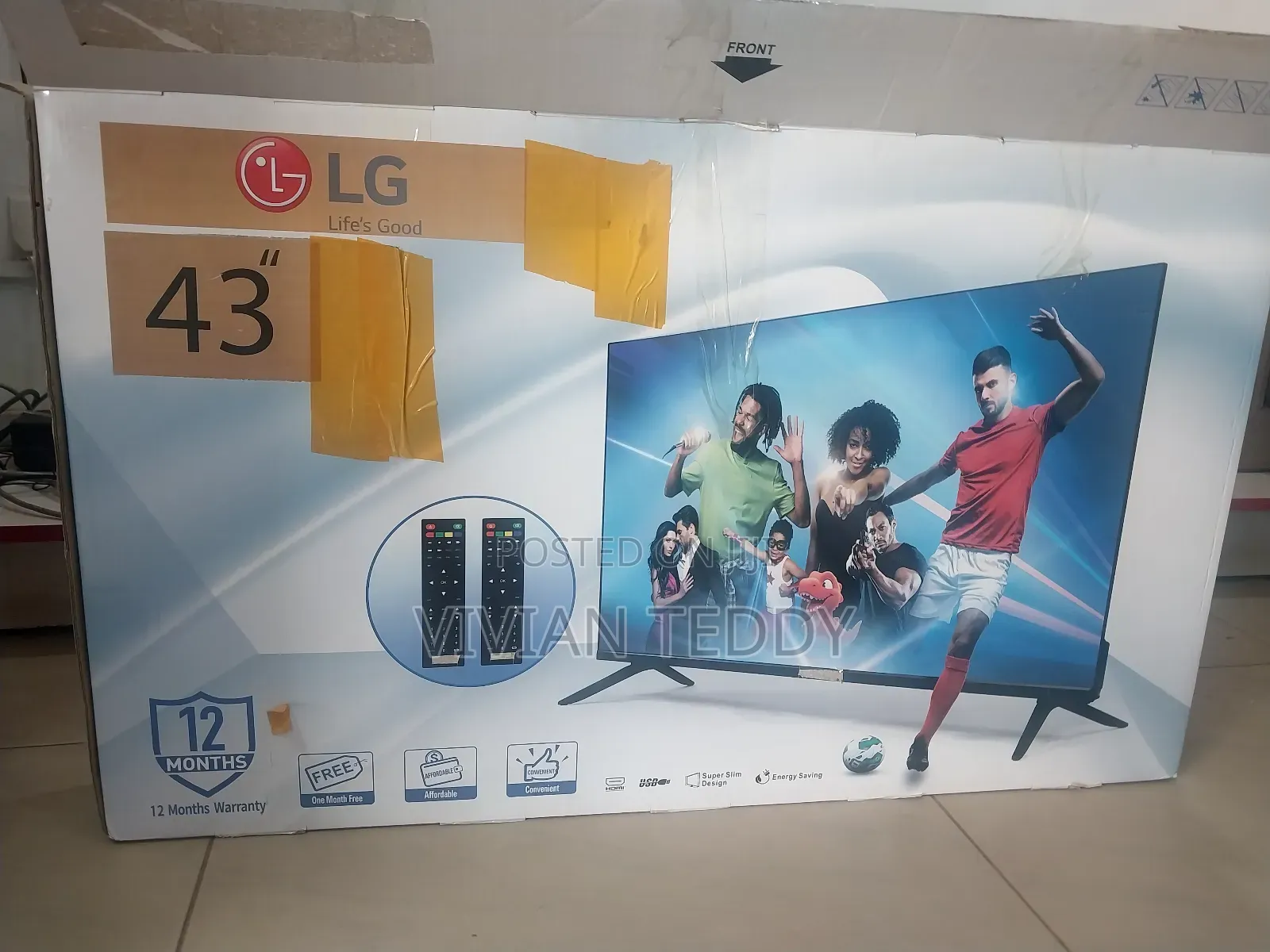 43" Led TV Lg at Agood Price