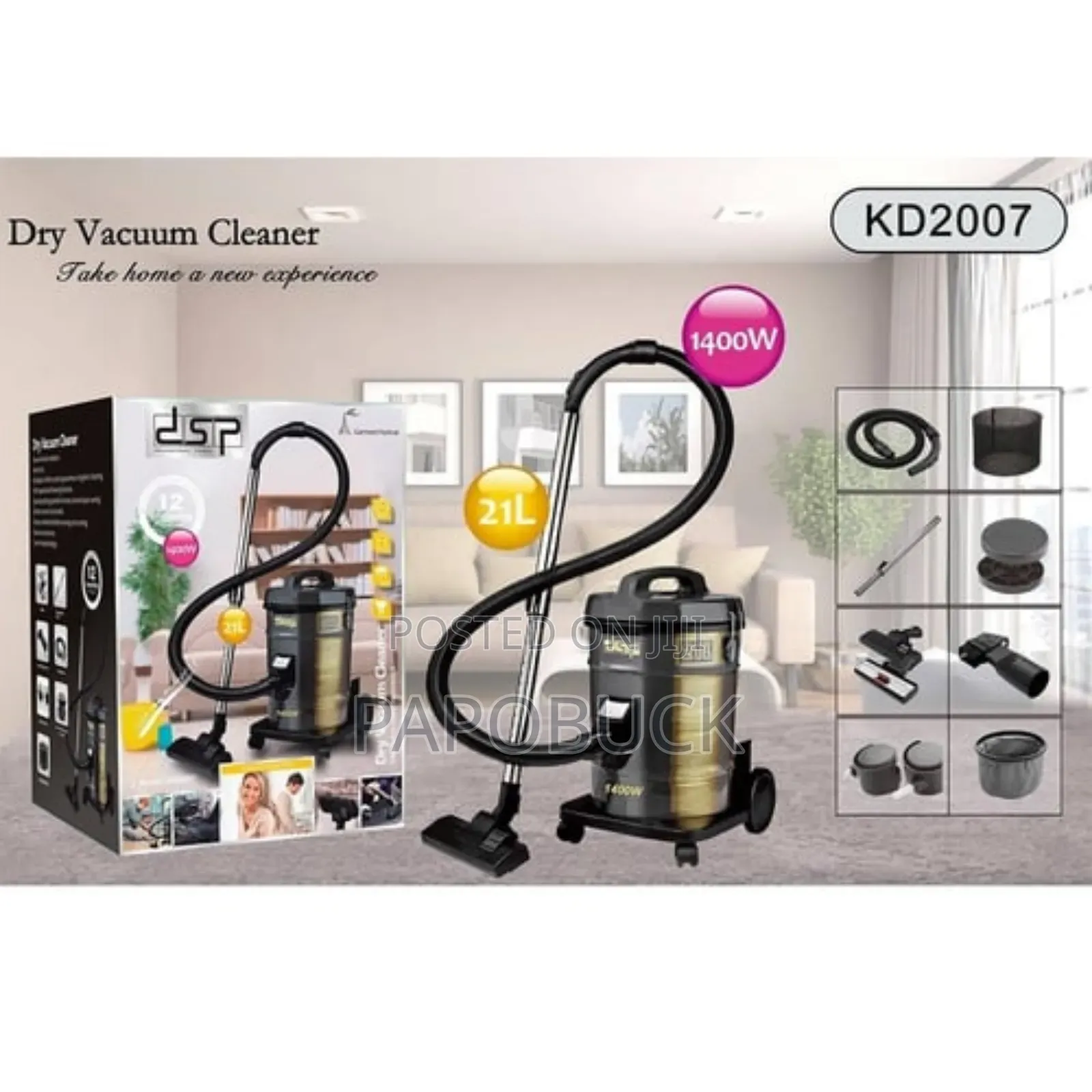 DSP KD2007 Dry Vacuum Cleaner