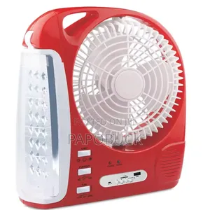 Electro Master 6 in 1 Rechargeable Light Fan Radio
